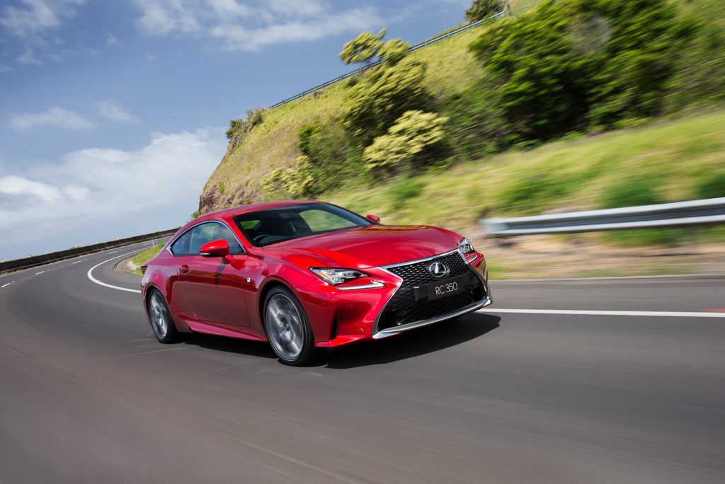 The new Lexus RC 350. The new Lexus RC 350.
